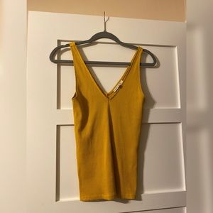 Express ribbed tank top